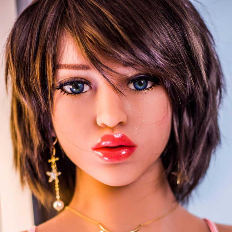 Neodoll Sweet Heart Malina - Sex Doll Head - M16 Compatible - Tan video