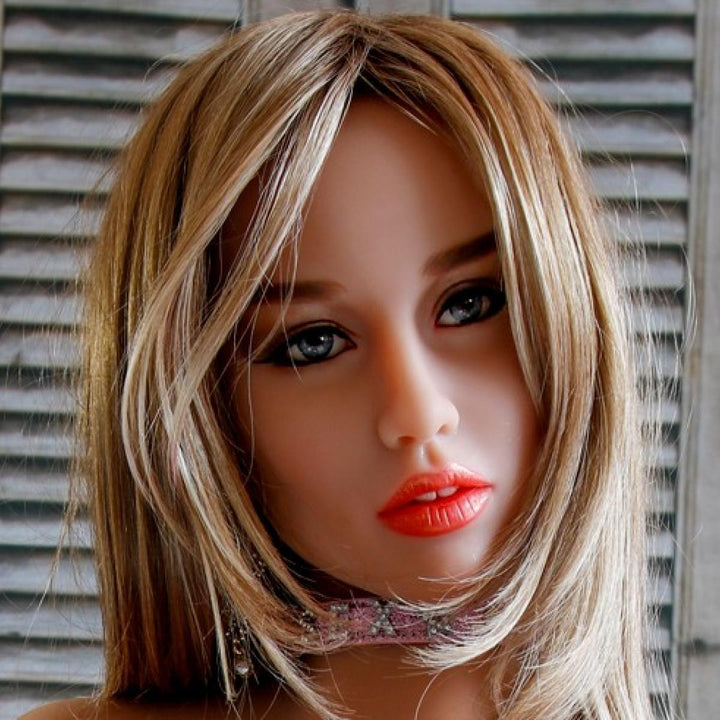 Neodoll Sweet Heart Hailey - Sex Doll Head - M16 Compatible - Tan - Lucidtoys