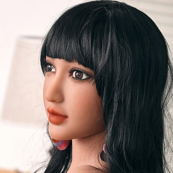 Neodoll Racy - Mika - Sex Doll Head - M16 Compatible - Brown - Lucidtoys