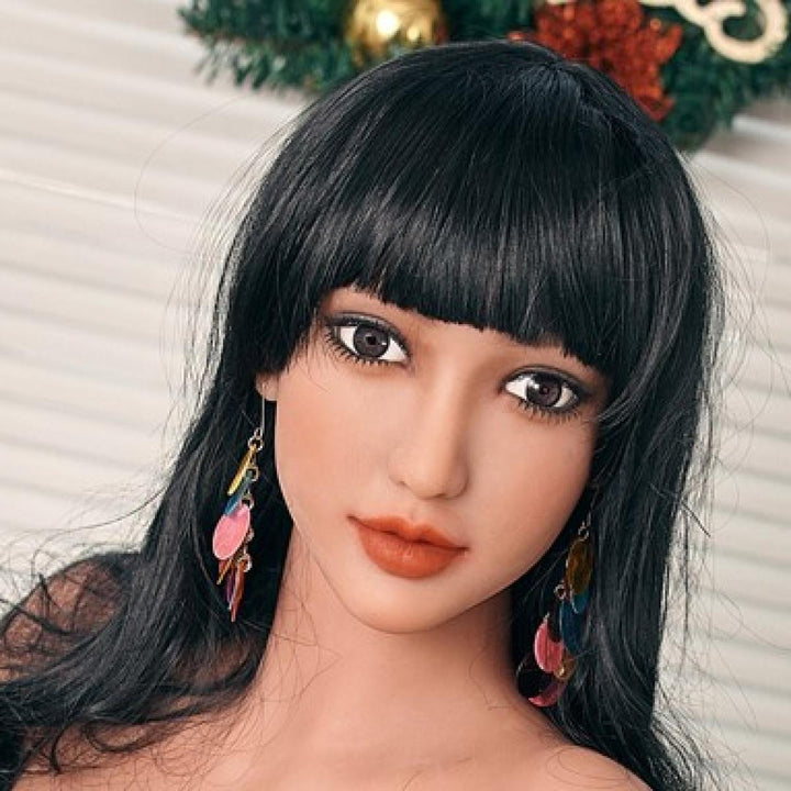 Neodoll Racy - Mika - Sex Doll Head - M16 Compatible - Brown - Lucidtoys