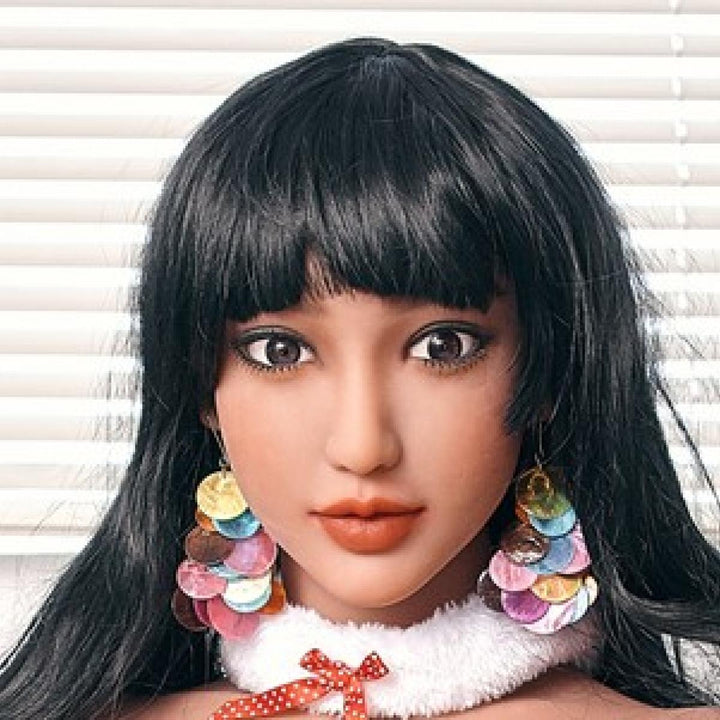 Neodoll Racy - Mika - Sex Doll Head - M16 Compatible - Brown - Lucidtoys