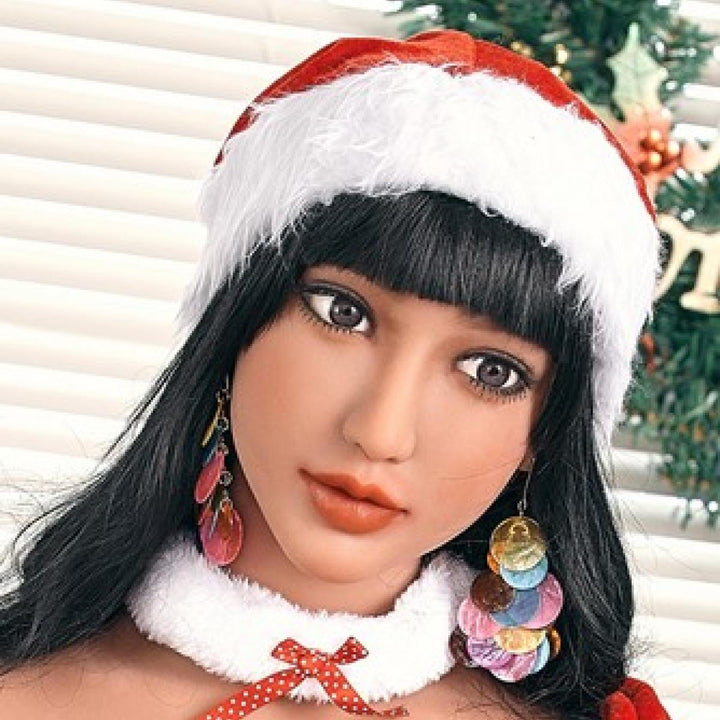 Neodoll Racy - Mika - Sex Doll Head - M16 Compatible - Brown - Lucidtoys