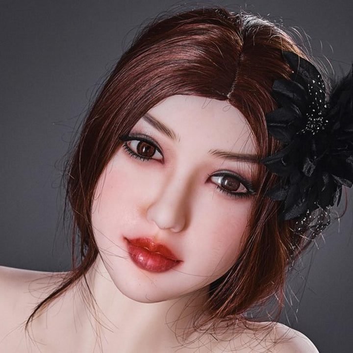 Neodoll Racy - Mika - Sex Doll Head - M16 Compatible - White - Lucidtoys