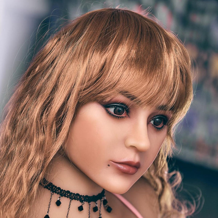 Neodoll Racy Julia - Sex Doll Head - M16 Compatible - Tan - Lucidtoys