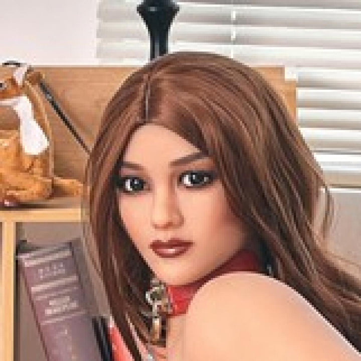 Neodoll Racy Fiona - Sex Doll Head - M16 Compatible - Tan - Lucidtoys