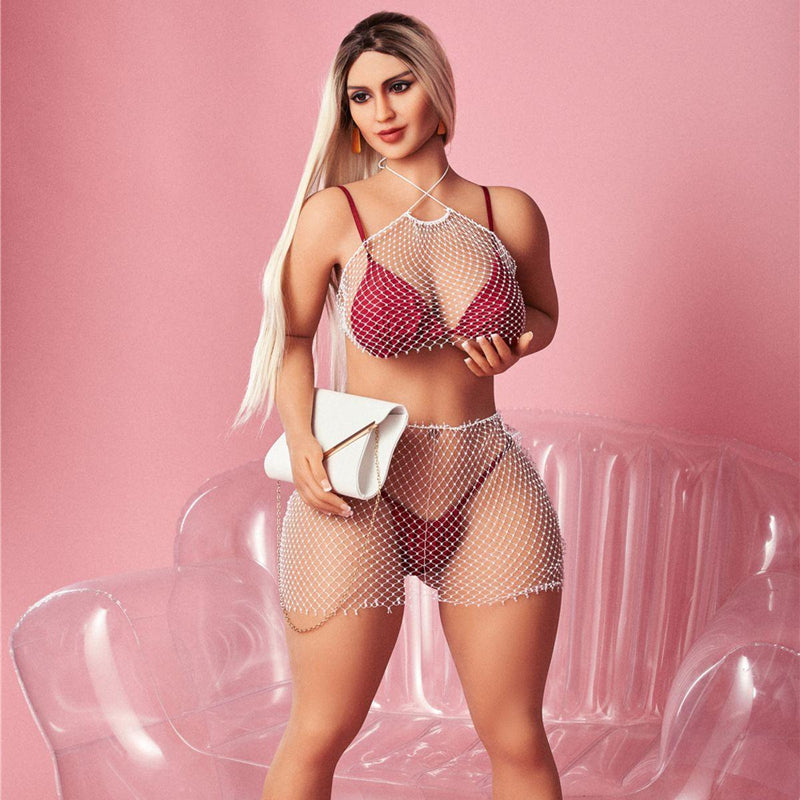 Neodoll Racy Jessica - Realistic Sex Doll - 156cm Fat Body - Tan video