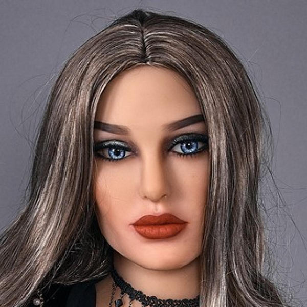 Neodoll Racy Mia - Sex Doll Head - M16 Compatible - Tan - Lucidtoys