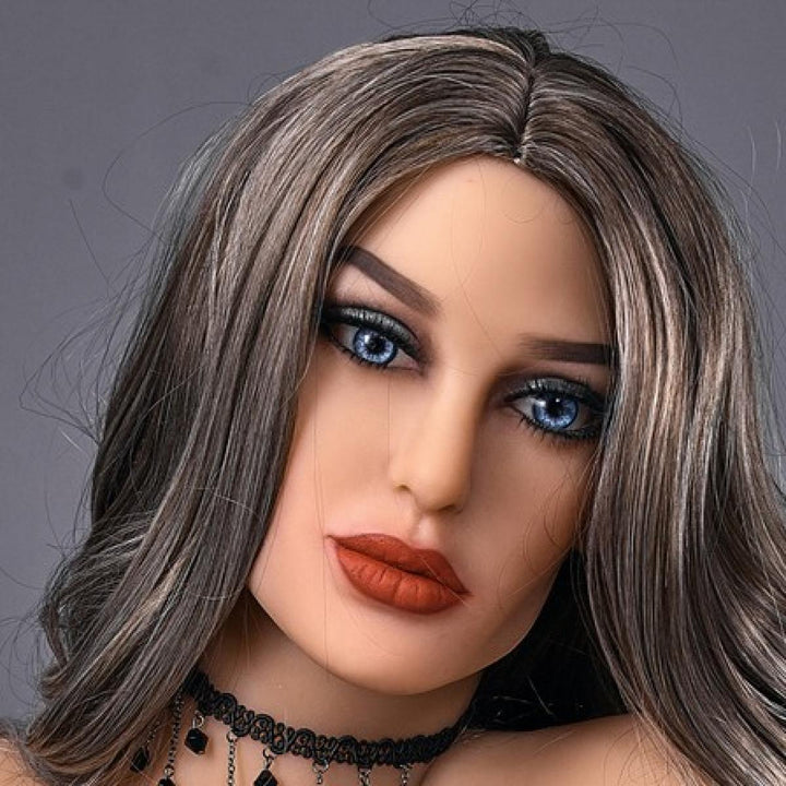 Neodoll Racy Mia - Sex Doll Head - M16 Compatible - Tan - Lucidtoys
