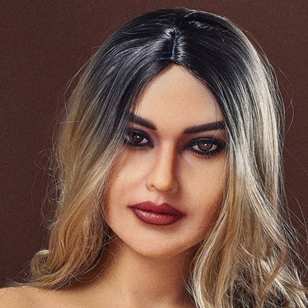 Neodoll Racy Monica - Sex Doll Head - M16 Compatible - Tan - Lucidtoys