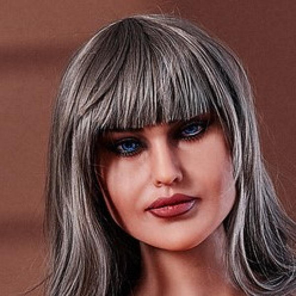 Neodoll Racy Monica - Sex Doll Head - M16 Compatible - Brown - Lucidtoys