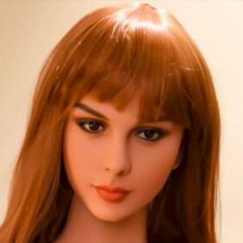 Neodoll Girlfriend Alice - Sex Doll Head - M16 Compatible - Tan - Lucidtoys