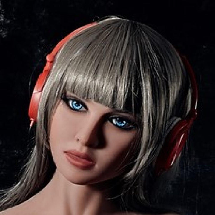 Neodoll Racy Lora - Sex Doll Head - M16 Compatible - Brown - Lucidtoys