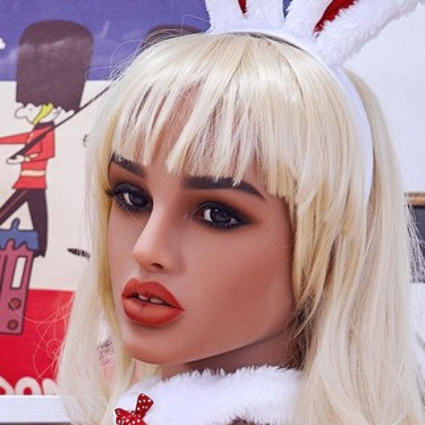 Neodoll Racy Anya - Sex Doll Head - M16 Compatible - Brown