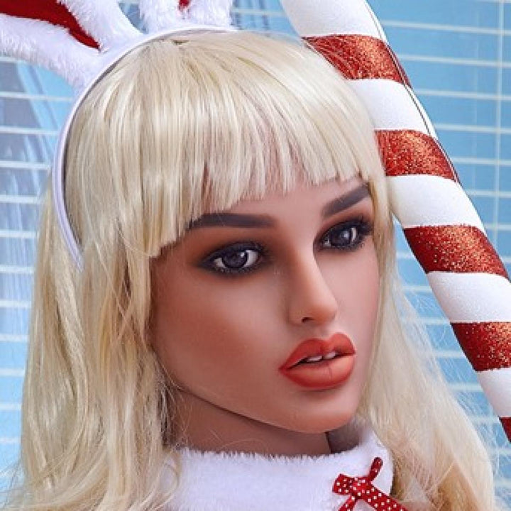 Neodoll Racy Anya - Sex Doll Head - M16 Compatible - Brown - Lucidtoys