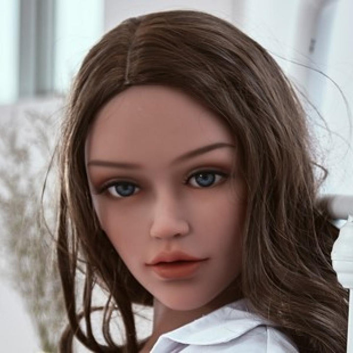 Neodoll Racy Ada - Sex Doll Head - M16 Compatible - Brown - Lucidtoys
