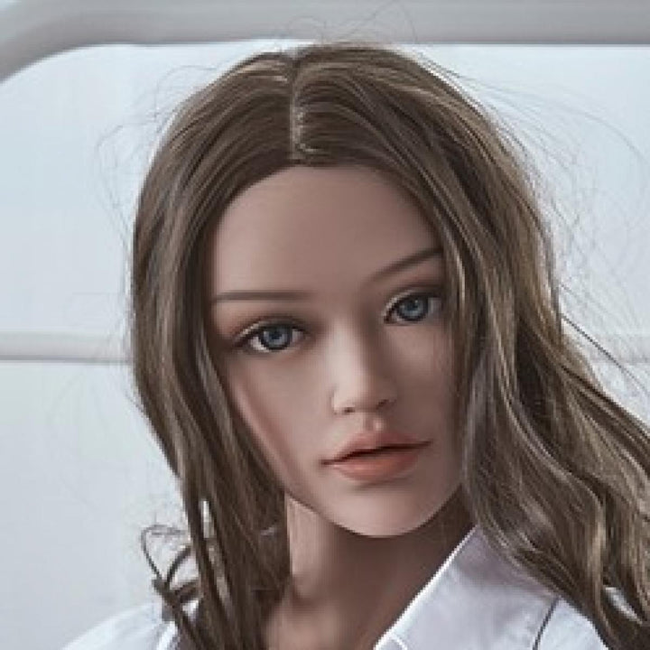 Neodoll Racy Ada - Sex Doll Head - M16 Compatible - Brown - Lucidtoys