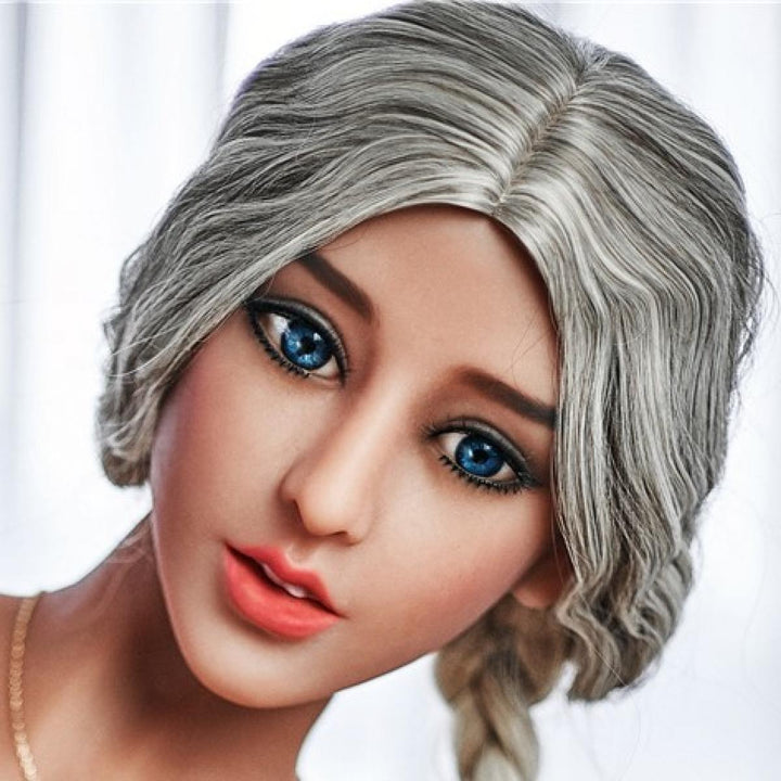 Neodoll Racy Jane - Sex Doll Head - M16 Compatible - Light Brown - Lucidtoys