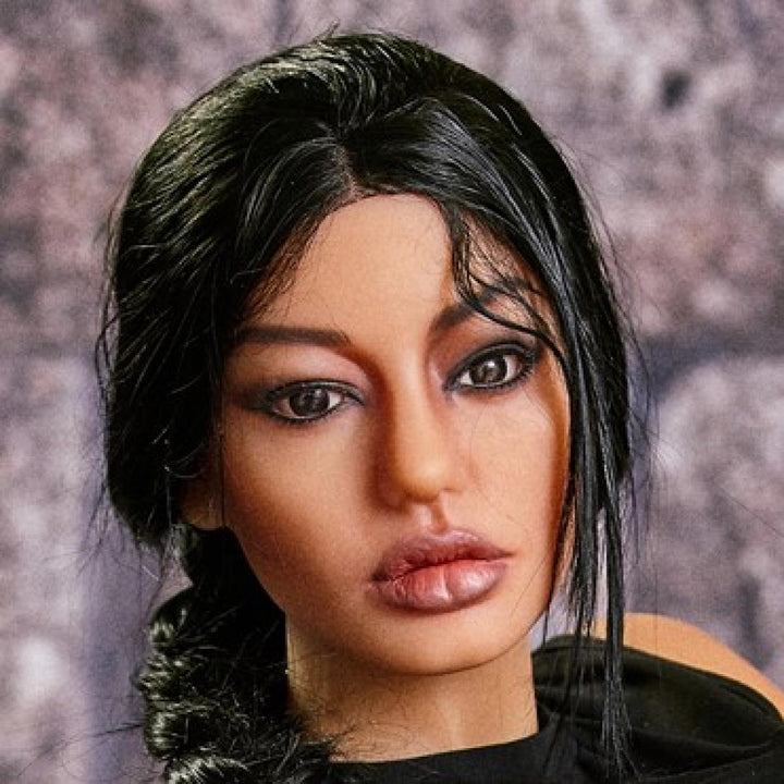 Neodoll Racy Tracy - Sex Doll Head - M16 Compatible - Tan - Lucidtoys