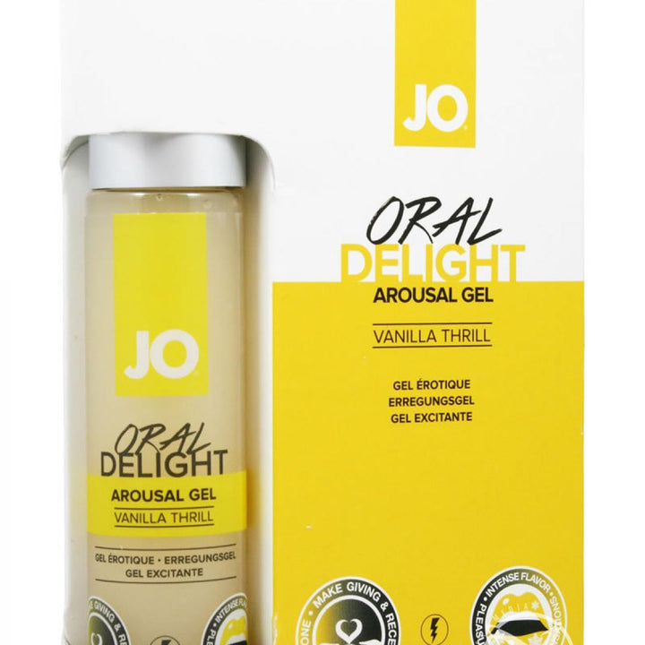 System JO - Oral Delight Arousal Gel Vanilla Thrill 30 ml - Lucidtoys