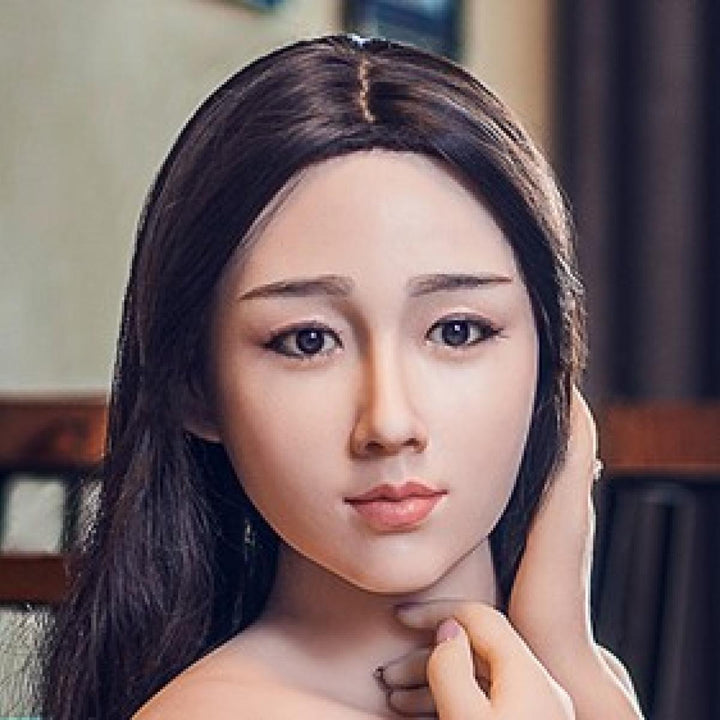 XYDoll - Leila - Sex Doll Head - M16 Compatible - Tan - Lucidtoys