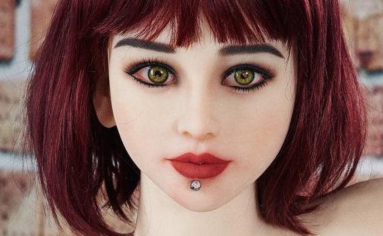 Neodoll Racy - Miki - Sex Doll Head - M16 Compatible - White - Lucidtoys