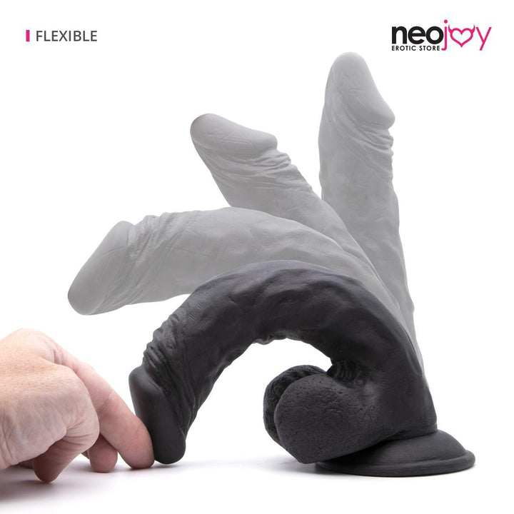 Neojoy 9.8 inch Ultra Realistic (Black) Dong - Lucidtoys