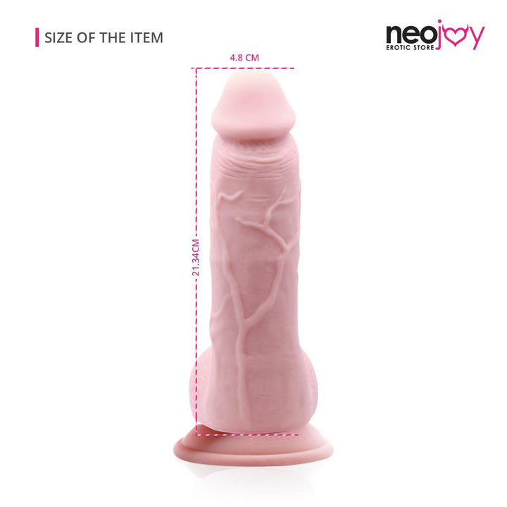 Neojoy - Chubby Dong Dildo - 21.5 cm - 8.5 Inch - Lucidtoys