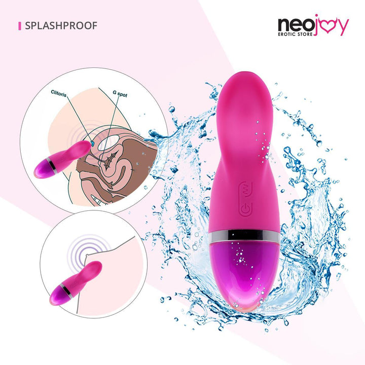 NeoJoy Ladyfinger Vibrator - Pink+ Raspberry System JO lube - Lucidtoys