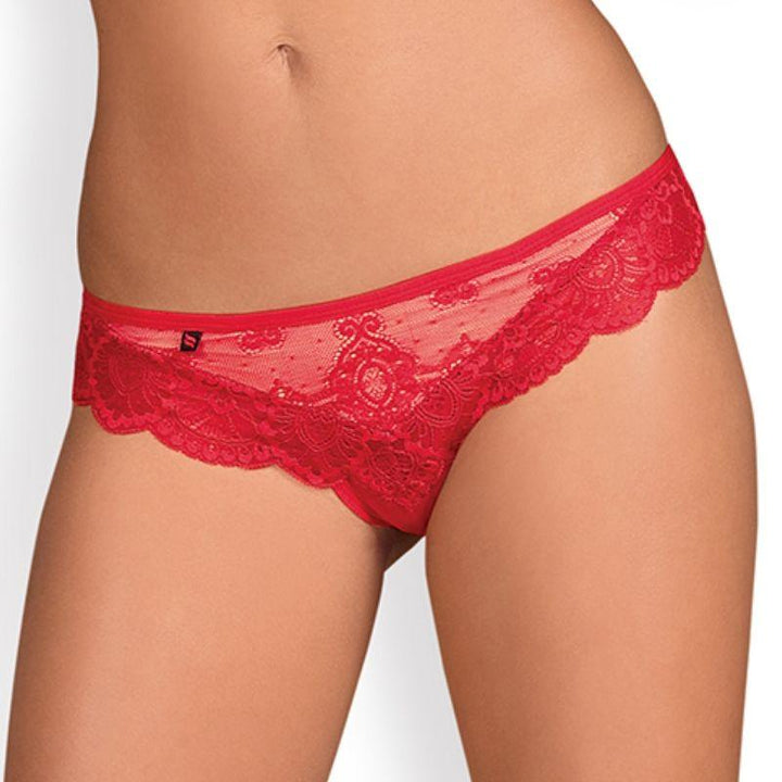 Obsessive - Sexy Lingerie - 853 Thong - Red