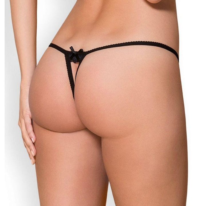 Obsessive - Sexy Lingerie - 866 Thong - Black