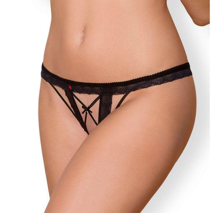Obsessive - Sexy Lingerie - 865 Thong - Black