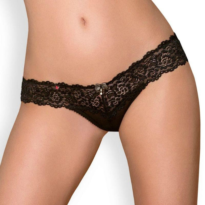 Obsessive - Sexy Lingerie - 852 Thong - Black