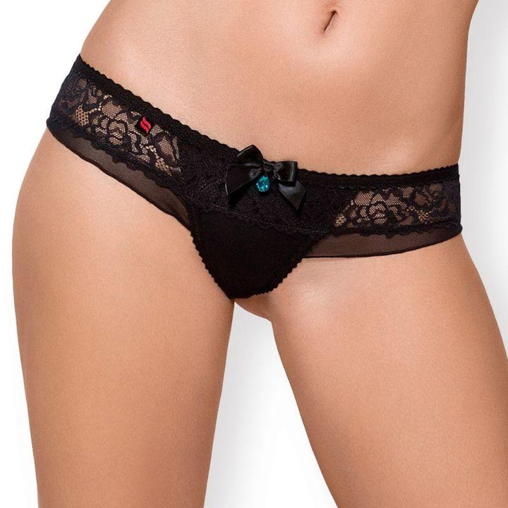 Obsessive - Sexy Lingerie - 867 Panties - S/M - Black - Lucidtoys