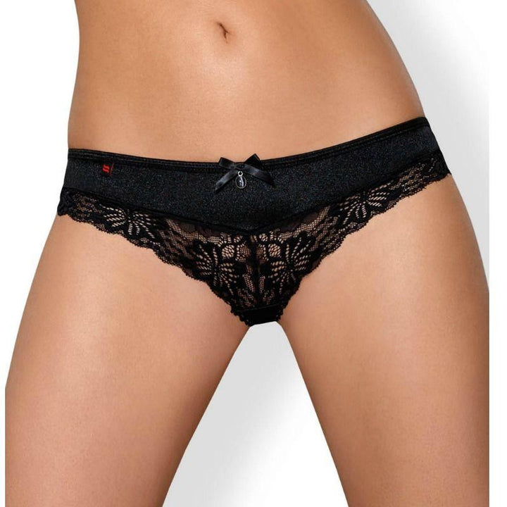 Obsessive - Sexy Lingerie - 846 Panties - S/M - Black - Lucidtoys