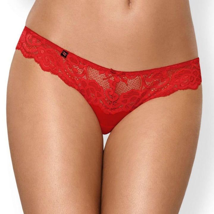 Obsessive - Sexy Lingerie - 829 Thong - Red