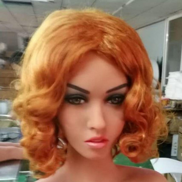 COS Doll Wig - Sex Doll Hair - Red - Lucidtoys