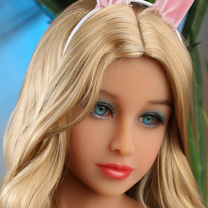 Neodoll Girlfriend Alexa - Sex Doll Head - M16 Compatible - Tan - Lucidtoys