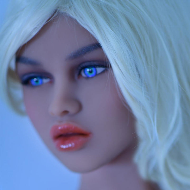 Allure 160 Head - Sex Doll Head - M16 Compatible - Tan - Lucidtoys