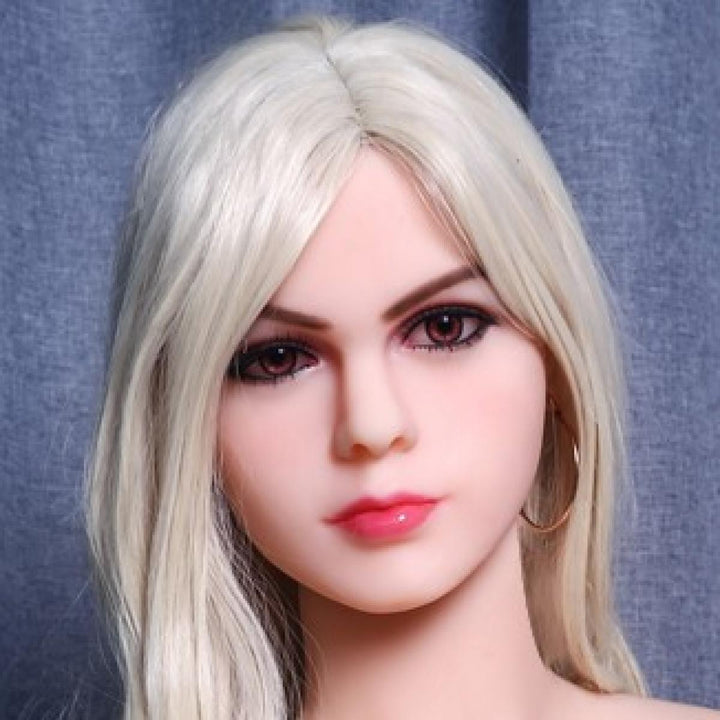 Neodoll Delilah - Sex Doll Head - M16 Compatible - Tan - Lucidtoys