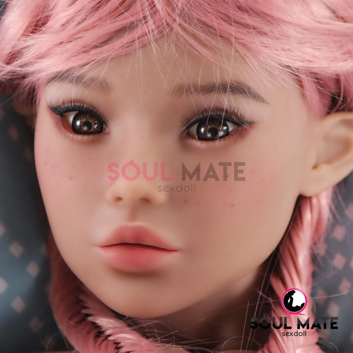 SoulMate Dolls - Diana Elf Head - Sex Doll Heads - Light Brown - Lucidtoys