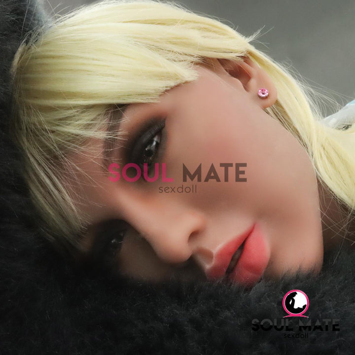 SoulMate Dolls - Ayla Head - Sex Doll Heads - Light Brown - Lucidtoys