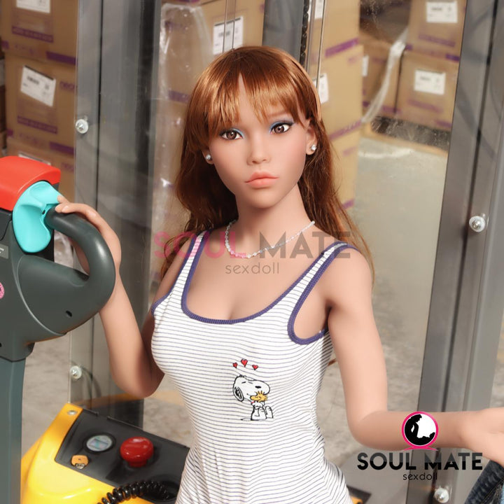 SoulMate - Gracie - Realistic Sex Doll - 148cm - Light Brown - Lucidtoys