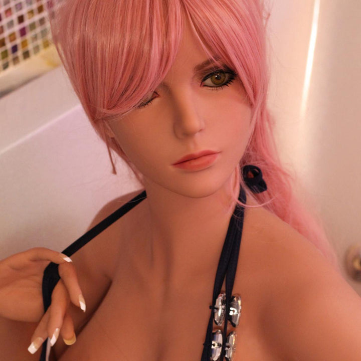 Neodoll Finest - Sex Doll Head - 70 - M16 Compatible - Tan - Lucidtoys