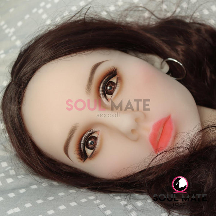 SoulMate Dolls - Alexis Head - Sex Doll Heads - White - Lucidtoys