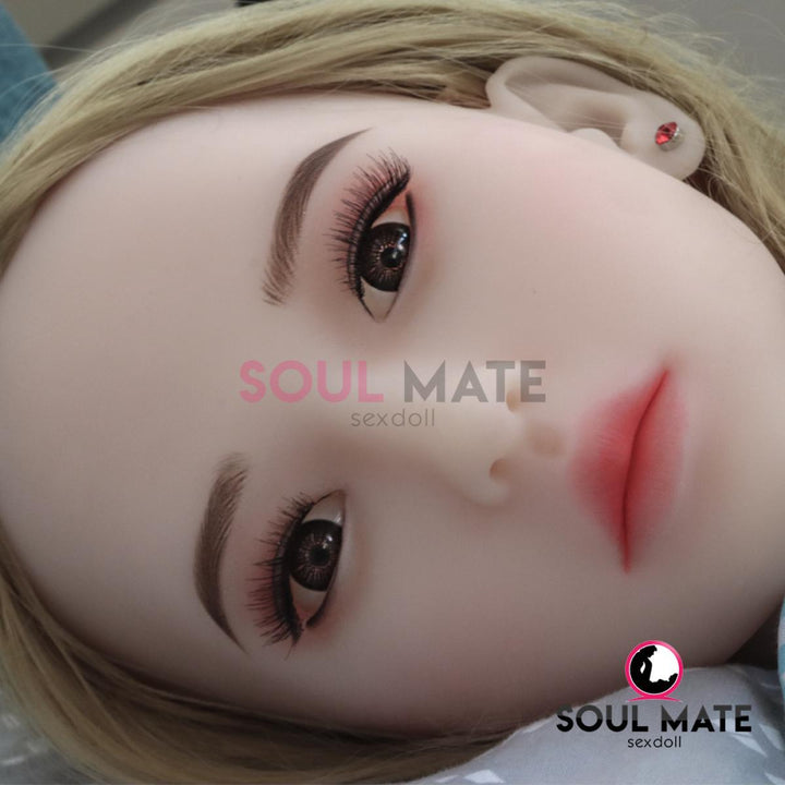 SoulMate Dolls - Callie Head - Sex Doll Heads - White - Lucidtoys