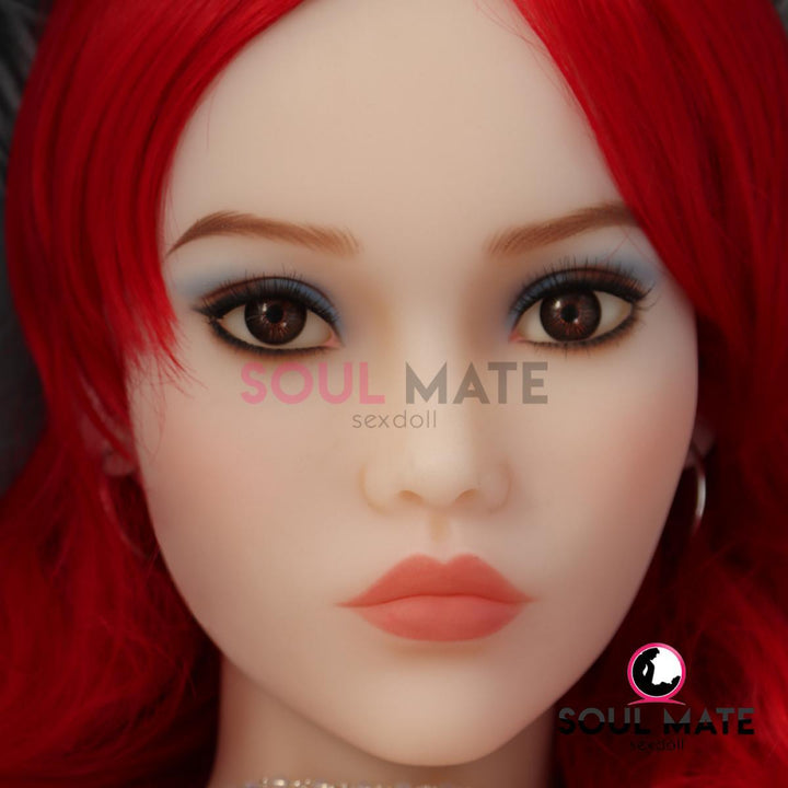 SoulMate Dolls - Gracie Head - Sex Doll Heads - White - Lucidtoys