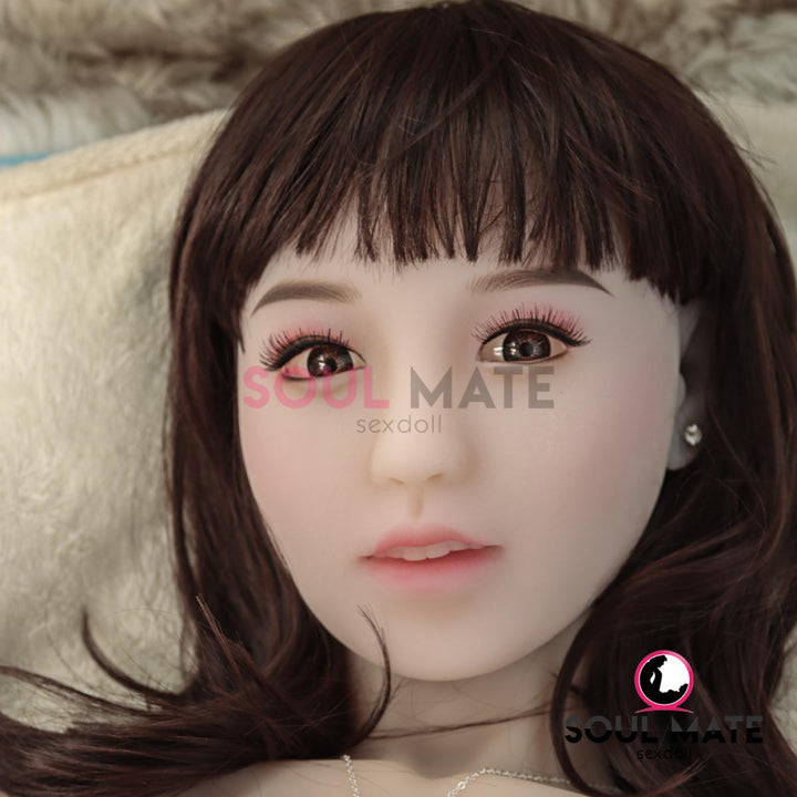 SoulMate Dolls - Kayla Head - Sex Doll Heads - White - Lucidtoys