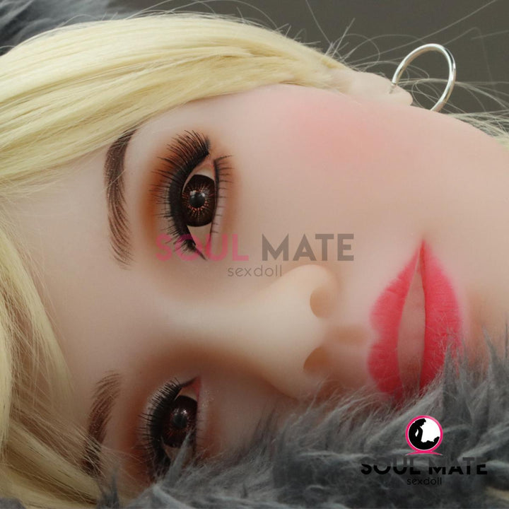 SoulMate Dolls - Elliana Head - Sex Doll Heads - White - Lucidtoys