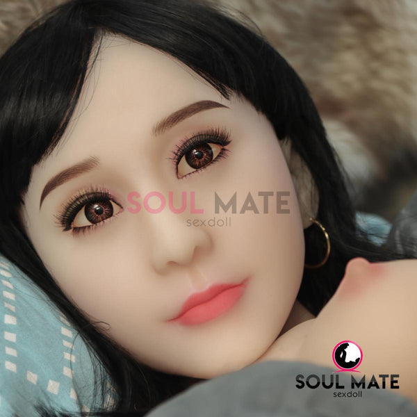 SoulMate Dolls - Morgan Head - Sex Doll Heads - White - Lucidtoys