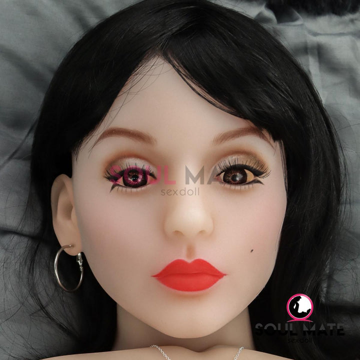 SoulMate Dolls - Kimberly Head - Sex Doll Heads - White - Lucidtoys
